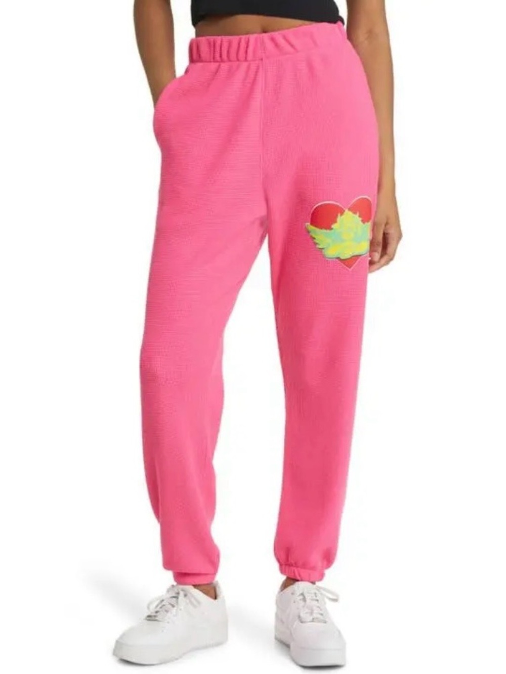 BOYS LIE Spunk Thermal Sweatpants Pink Small
